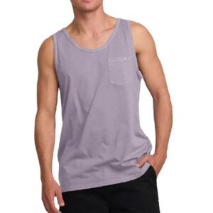 NWT Billabong Men's Essential Premium WW Tank Light Purple Levender - Size S
